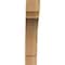 Ekena Millwork 3 1/2"W x 18"D x 18"H Merced Smooth Knee Brace, Western Red Cedar BRC04X18X18MRC00SWR - alternate 3